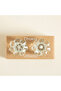 Glamy Glass Flower 2 Li مقبض درج شفاف - 4
