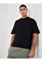 Solid Oversized Round Neck T-Shirt