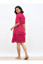 Schiffli Short Sleeves Shirt Mini Dress - 5