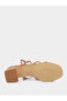 Sling Back Block Heel Sandals - 6