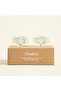 Glamy Glass Flower 2 Li مقبض درج شفاف - 5