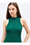 Ruffled Hem Sleeveless Knee-Length Dress - 4