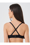 Pack of 3 - Floral Jacquard Rib Padded Non-Wired T-Shirt Bra - 5