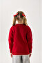 Butterfly Patterned Girl's Knitwear Sweater - Soft Textured - 4