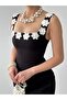 Alyosa Dress with Flower Details - 7