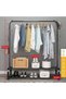 Clothes Rack Metal Garment Racks Heavy Duty Indoor Bedroom Cool Clothing Hanger with Top Rod and Low - 3
