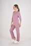 Unisex Powder Violet Model Scrubs Suit Doctor Nurse Uniform - 5