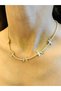 Steel Zircon Stone Inlaid Butterfly Women's Necklace 25 cm - 4