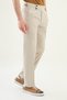 Straight Slim Fit Men's Trousers with Buckle Waist Stone - 38319.25Y - 3