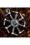 100% Steel Necklace Gothic Scandinavian Cross Viking Style Gothic Necklace Stainless Colorfast - 2
