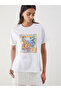 Crew Neck Printed Women's T-Shirt