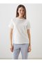 Vizyon New Season Crew Neck Stone Women's T-Shirt
