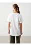 Crew Neck Printed Women's T-Shirt (S5) - 5