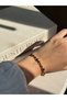 Gold Color Stone Formed Women's Steel Bracelet – Stylish and Elegant Design - 6