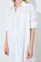 Bone Loose Fit Double Pocket Shirt Dress - Ek100283067 - 4