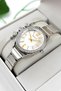 Steel Cord Steel Case Women Wrist Watch, 3 Atm Waterproof Silver Zmfer190 - 2