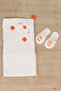 Girls Boys 100% Organic Cotton Chick Baby Bathrobe Set 4 Piece Boxed Luxury Towel Gift Set - 5