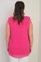 Women's Chiffon Sleeveless Plus Size Blouse - 4