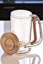 Doughlette Dough Portioner with Bamboo Lid 1000 ml - 3