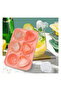 Rose and Heart Silicone Mold 6-Compartment Rose and Heart Candle Mold Soap Candle Scented Stone Epoxy Mold