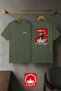 Men's Angelic Blind Printed Oversize T-Shirt Streetwear 100% Cotton Crew Neck
