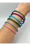 Spiral Detail Magnet Bracelet Gray - 2