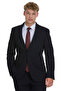 Navy Blue Slim Fit Pointed Collar Classic Suit - 4
