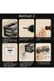 Kitchen Utensil Holder with 6 Removable Hooks, Wall Mounted Kitchen Utensil Bar, Hanging Utensil Hol - 8
