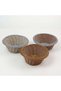 Bread Basket PVC 17x7 cm Brown - 3