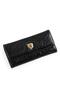 Olimpos Genuine Leather Gold Detailed Women's Card Holder and Wallet - 6