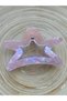 Large Mother of Pearl Latch Buckle in Star Form