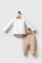 Licensed Baby Girl Top and Bottom 2 Piece Set - 4
