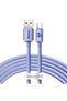 Cablu de date, Baseus, USB/USB-C, 100W, 2m, Violet - 4