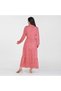 Rayon Colorful Animal Print Maxi Dress - Belted Waist, Available in 3 Colors. - 2