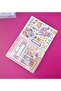 كتاب ملصقات بتصميم المسرح - دفتر ألعاب ثلاثي الأبعاد مع ملصق إسفنجي وخلفية - 4
