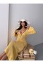 Long Dress with Buckle Detail Open Knitting - 6