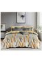 Double Bed Sheet Set, 6 Pieces, Multicolor, Wheat Pattern