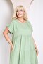 Women's Large Size Sleeveless Summer Dress - 3