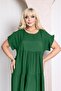 Women's Large Size Sleeveless Summer Dress - 6
