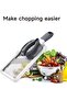 Handheld Mandoline Slicer, Adjustable Stainless Steel Blade, Comfort Grip, Safety Features, E - 8