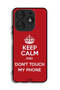 Tecno Spark 10 Pro Protective Case Cover Keep Calm And Dont Touch My Phone