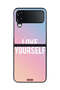 Samsung Galaxy Z Flip 4 Protective Case Cover Love Yourself