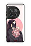 OnePlus 12 Protective Case Cover Making Selfies While Holding Flowers Art