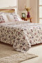 Inara 100% Cotton Double Duvet Cover Set Red - 3