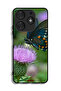 Tecno Spark 10 Pro Protective Case Cover Butterfly Sitting On Flower