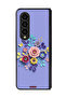Samsung Galaxy Z Fold 4 Protective Case Cover Flowers Art