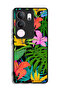 vivo V29 Pro Protective Case Cover Pattern Tropical Flowers Leaves
