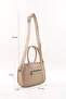 Vizon Shk225 Faux Leather, Two Compartments with Zipper, Column Strap Bowling Hand and Shoulder Bag - 2