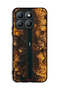 Honor X8b Protective Case Cover Road In Autumn Trees
