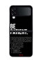 Samsung Galaxy Z Flip 4 Protective Case Cover Be Patient Progress Takes Time